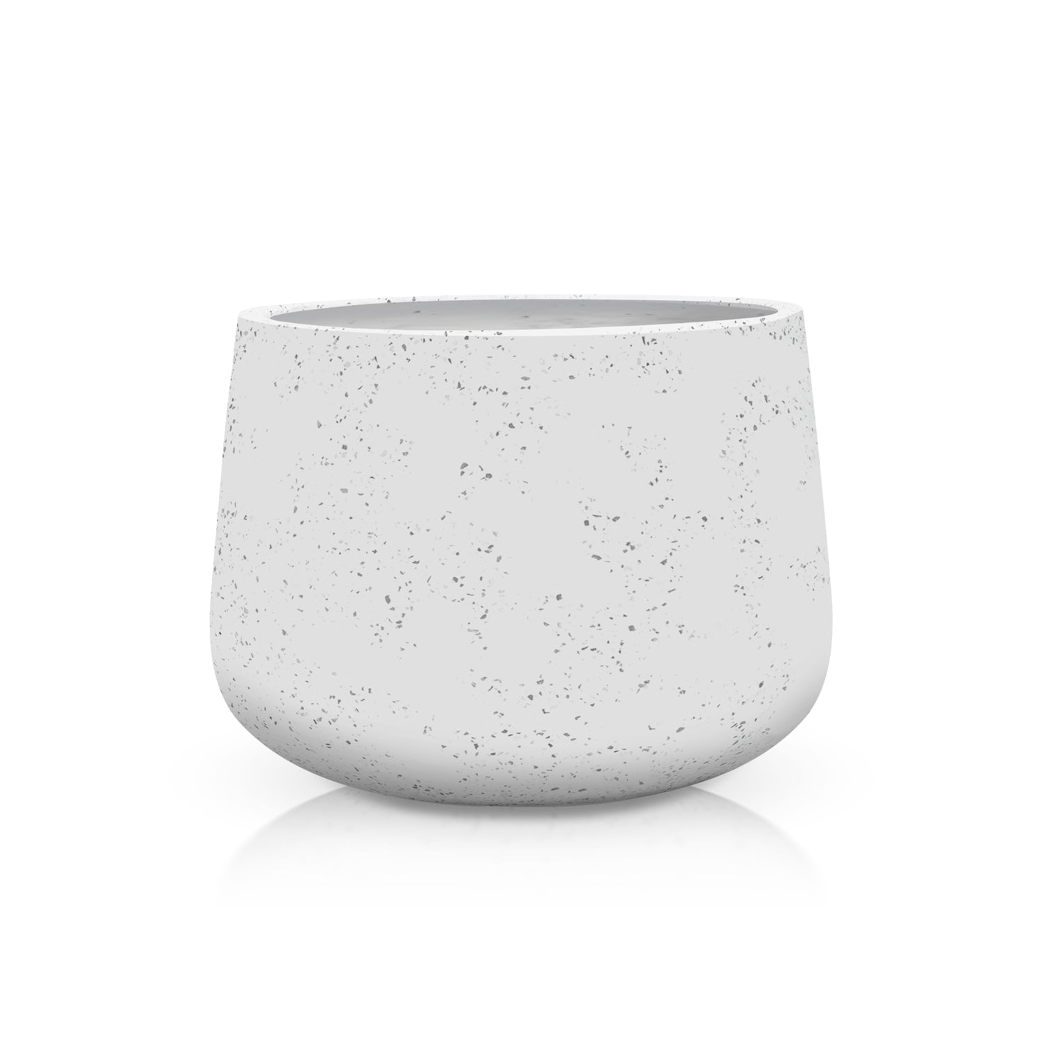 white speckled plant pot Aura di Pietra Planter
