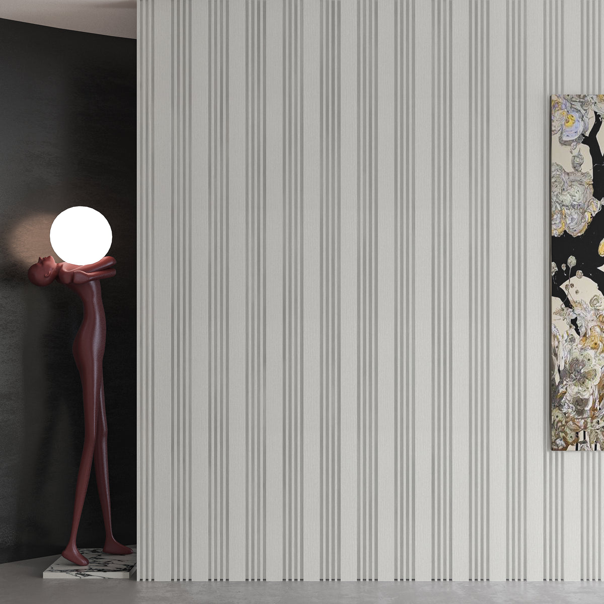 Oxygen Fabric Pattern Dual-Profile Wall Panel
