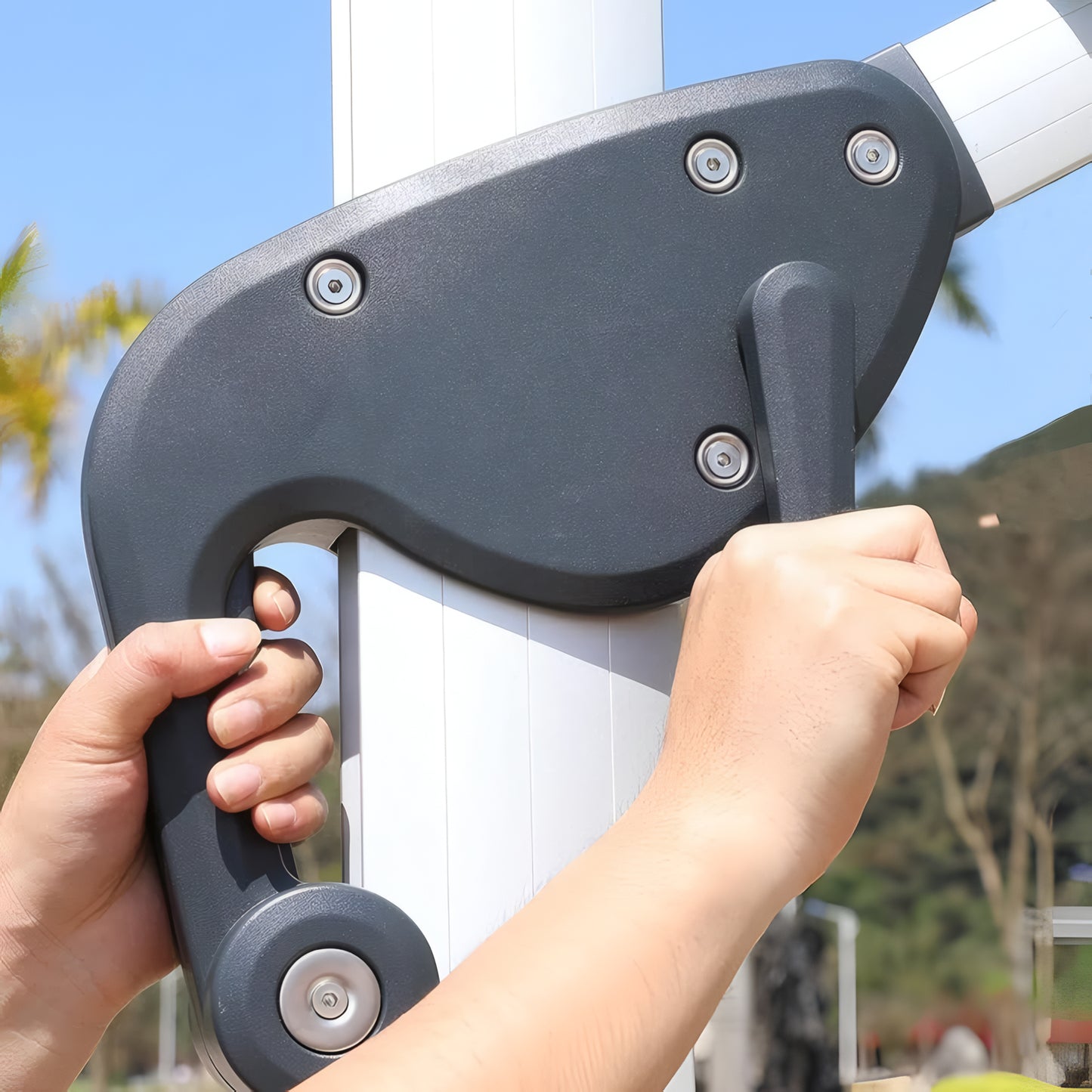 Square 9 Ft Cantilever Umbrella