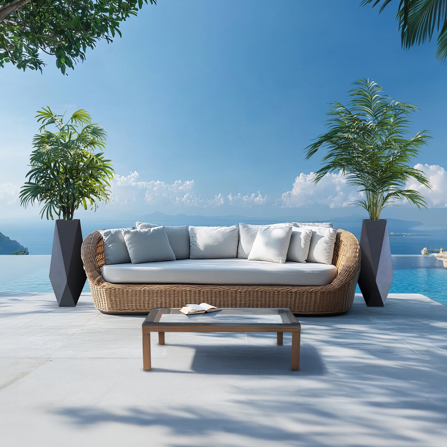 Ombre Intrecciate Planter