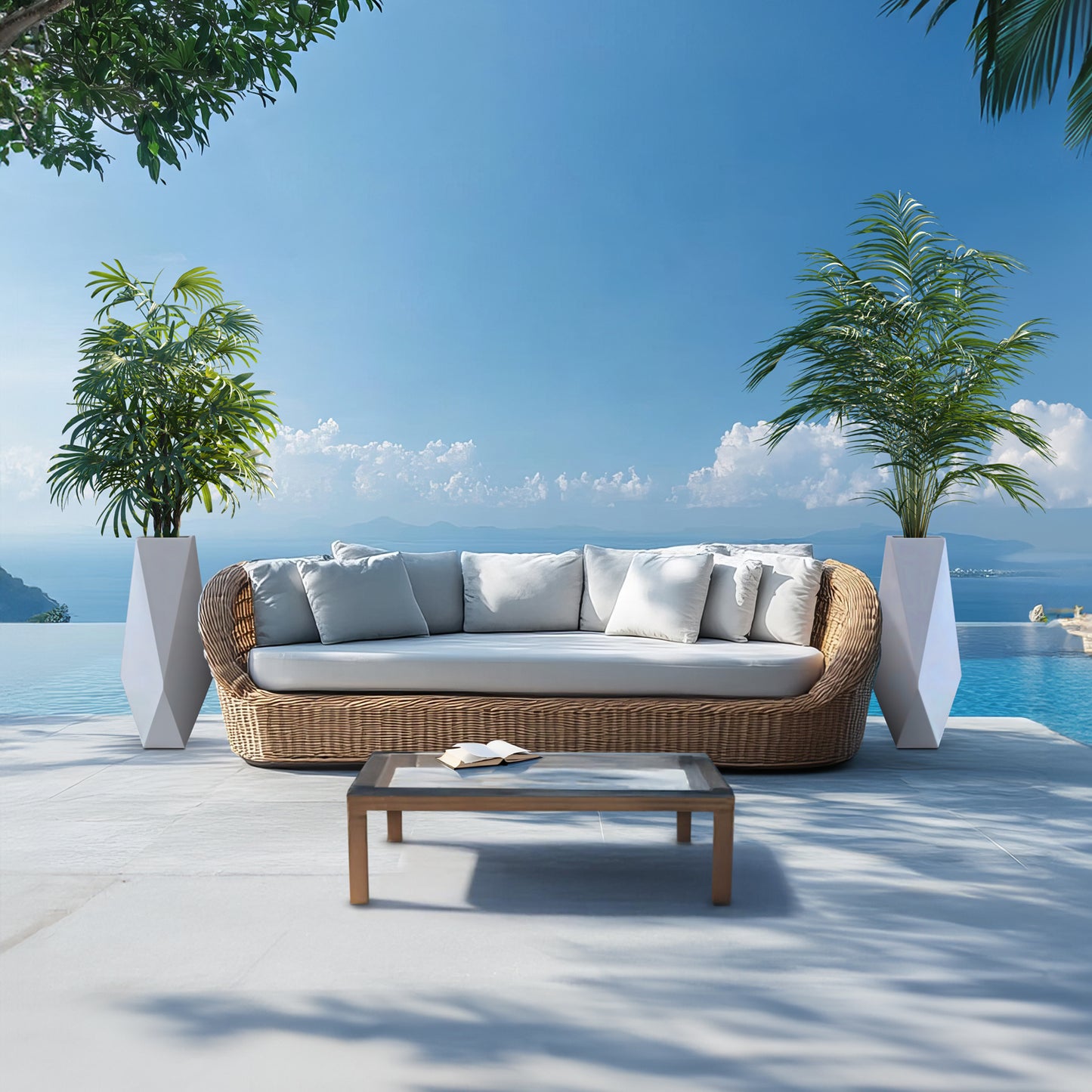 Ombre Intrecciate Planter