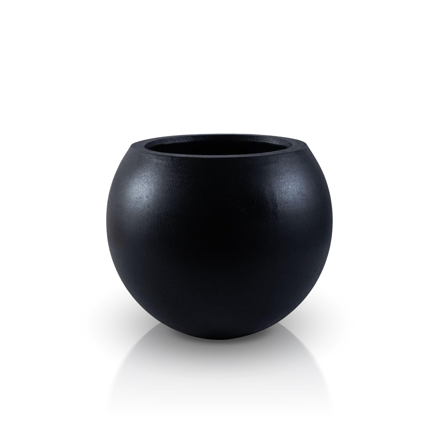 round black plant pot Urban Vessel Planter – Landmark Decor