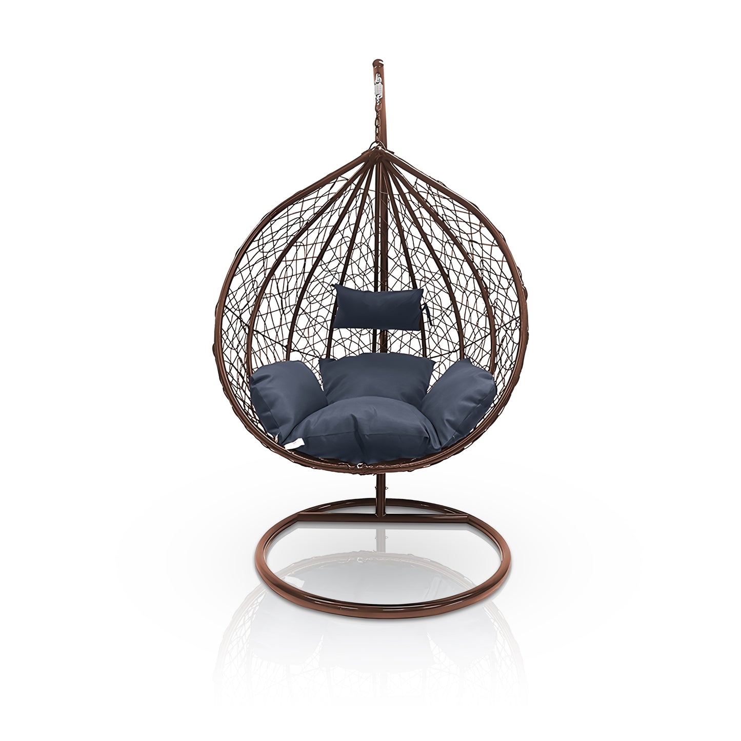 Chelo Outdoor Swing Chair - Brown