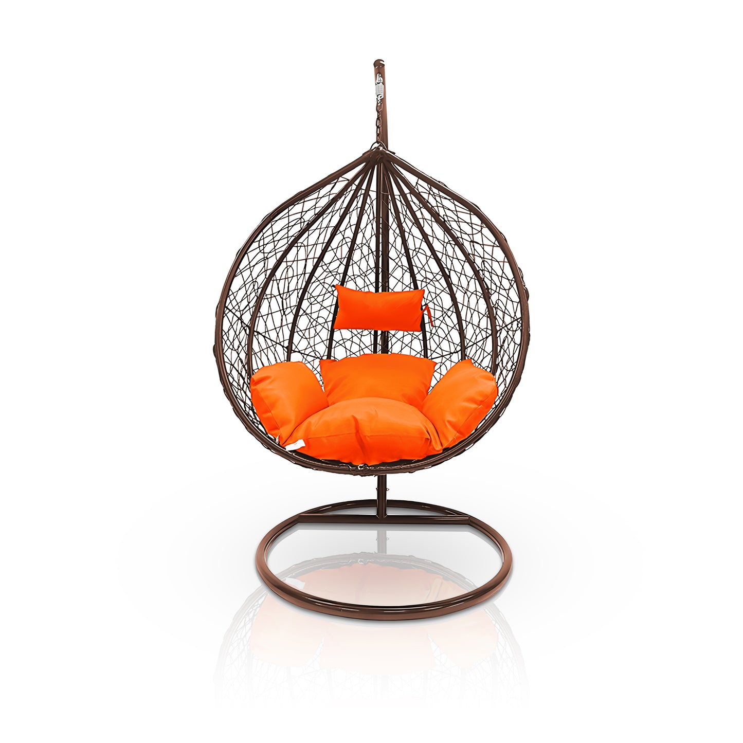 Chelo Outdoor Swing Chair - Brown
