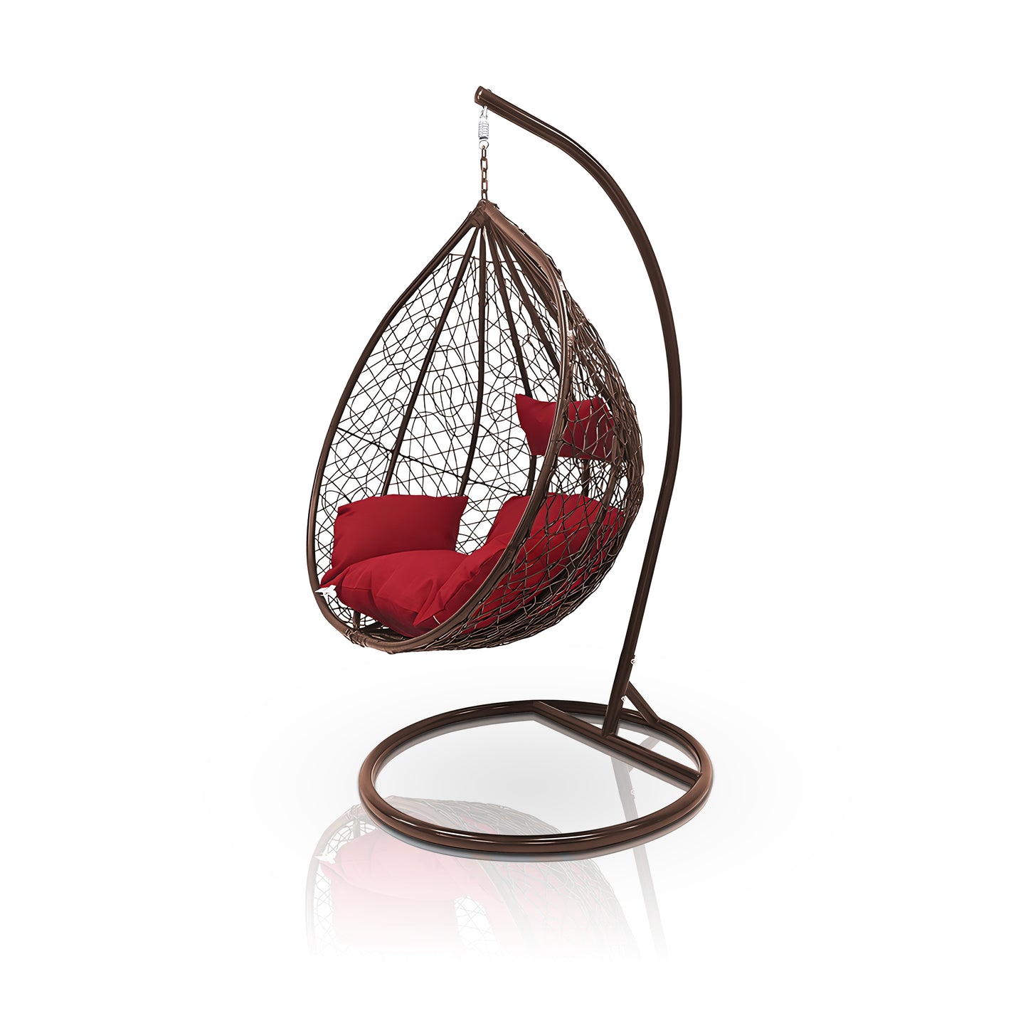 Chelo Outdoor Swing Chair - Brown