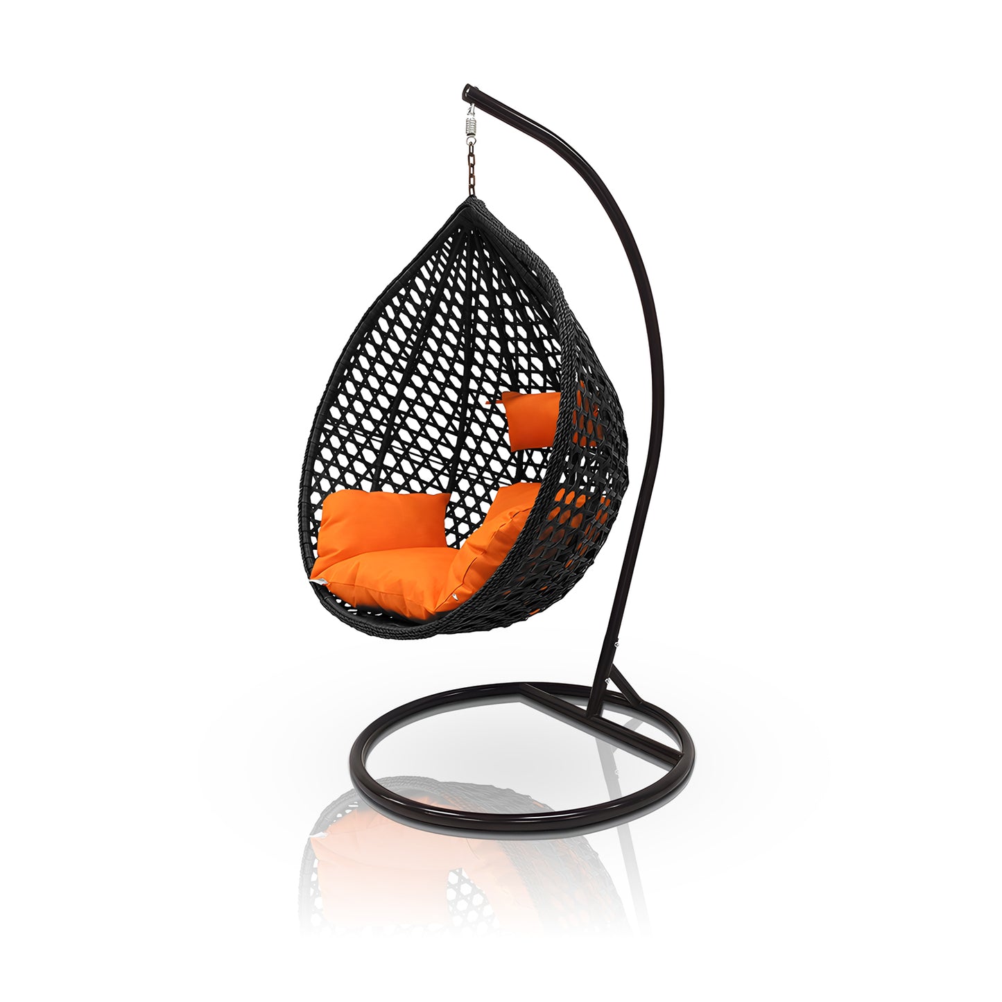 Moroccan Outdoor Swing Chair - Black