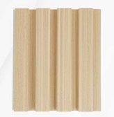 Natural Oak WPC Fluted Slat Wall Panel