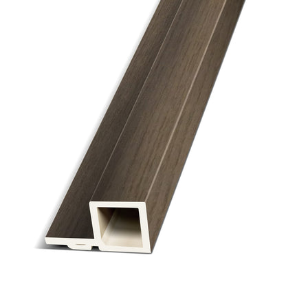 Cassia Wood Texture Interior WPC Panel Big End Piece