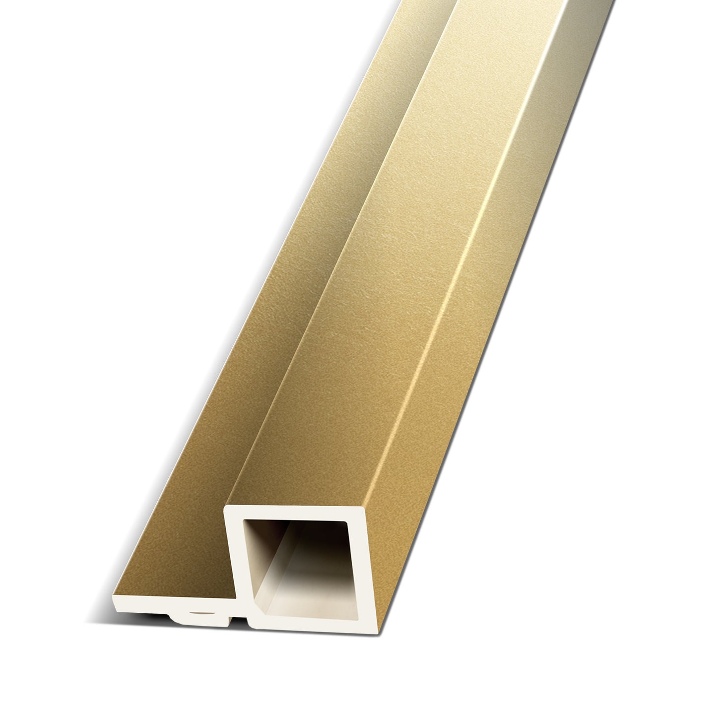 Matte Champaign Gold Interior WPC Panel Big End Piece