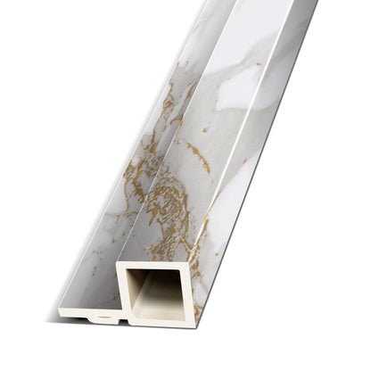 Calacatta Dawn Interior WPC Panel Big End Piece
