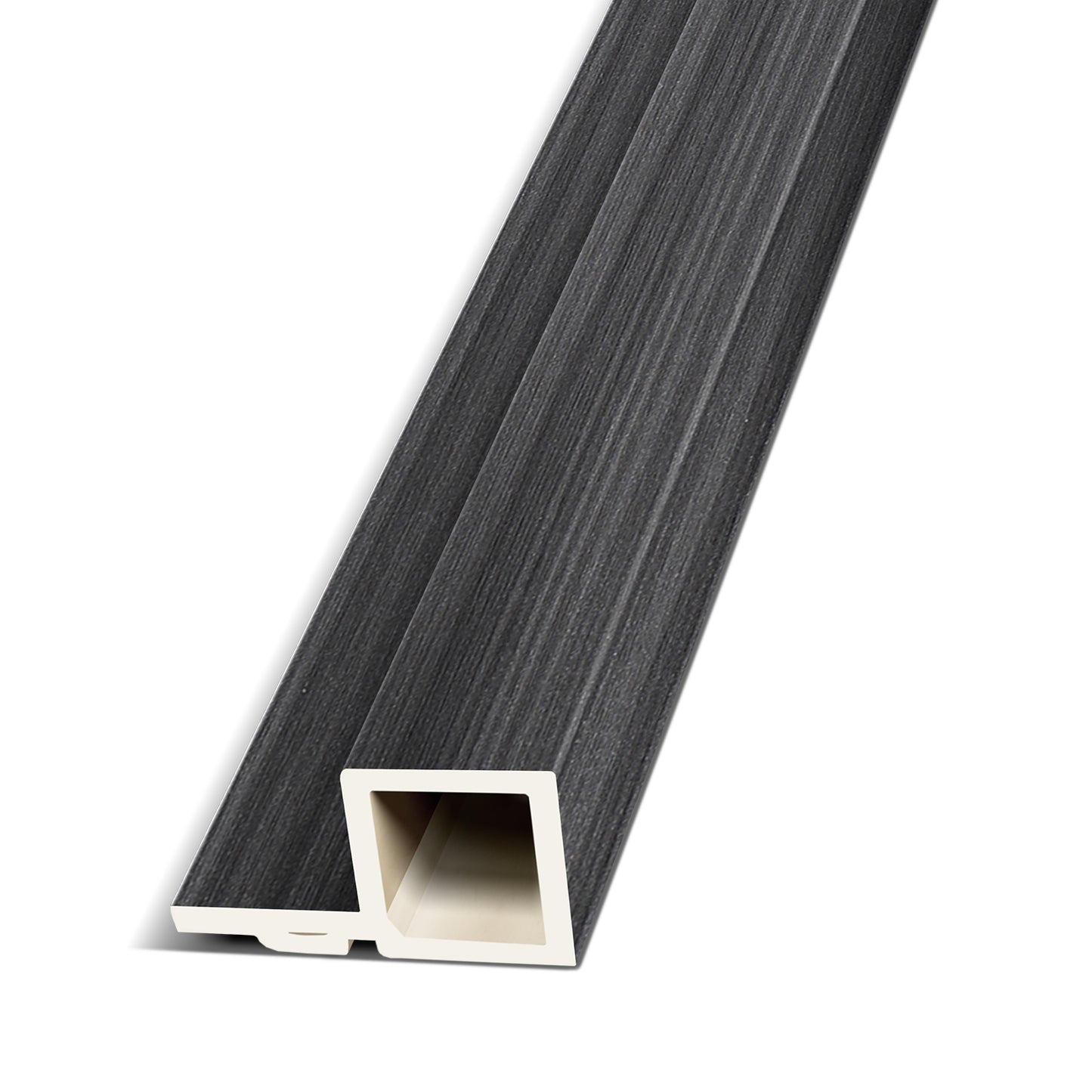 Graphite Strata Interior WPC Panel Big End Piece