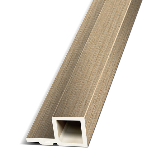 Bamboo Grain Interior WPC Panel Big End Piece