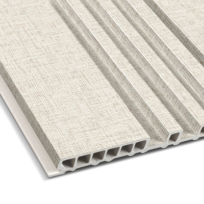 Coarse Cloth Pattern Dual-Profile Wall Panel
