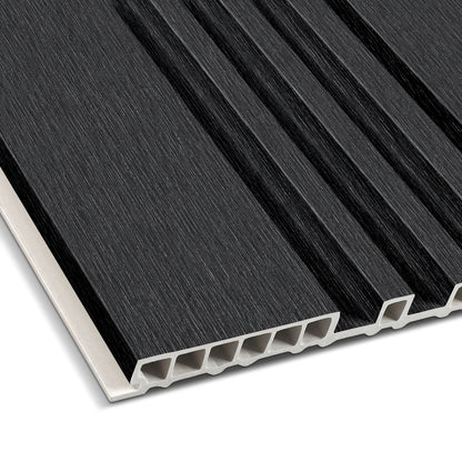 Black Silk Dual-Profile Wall Panel