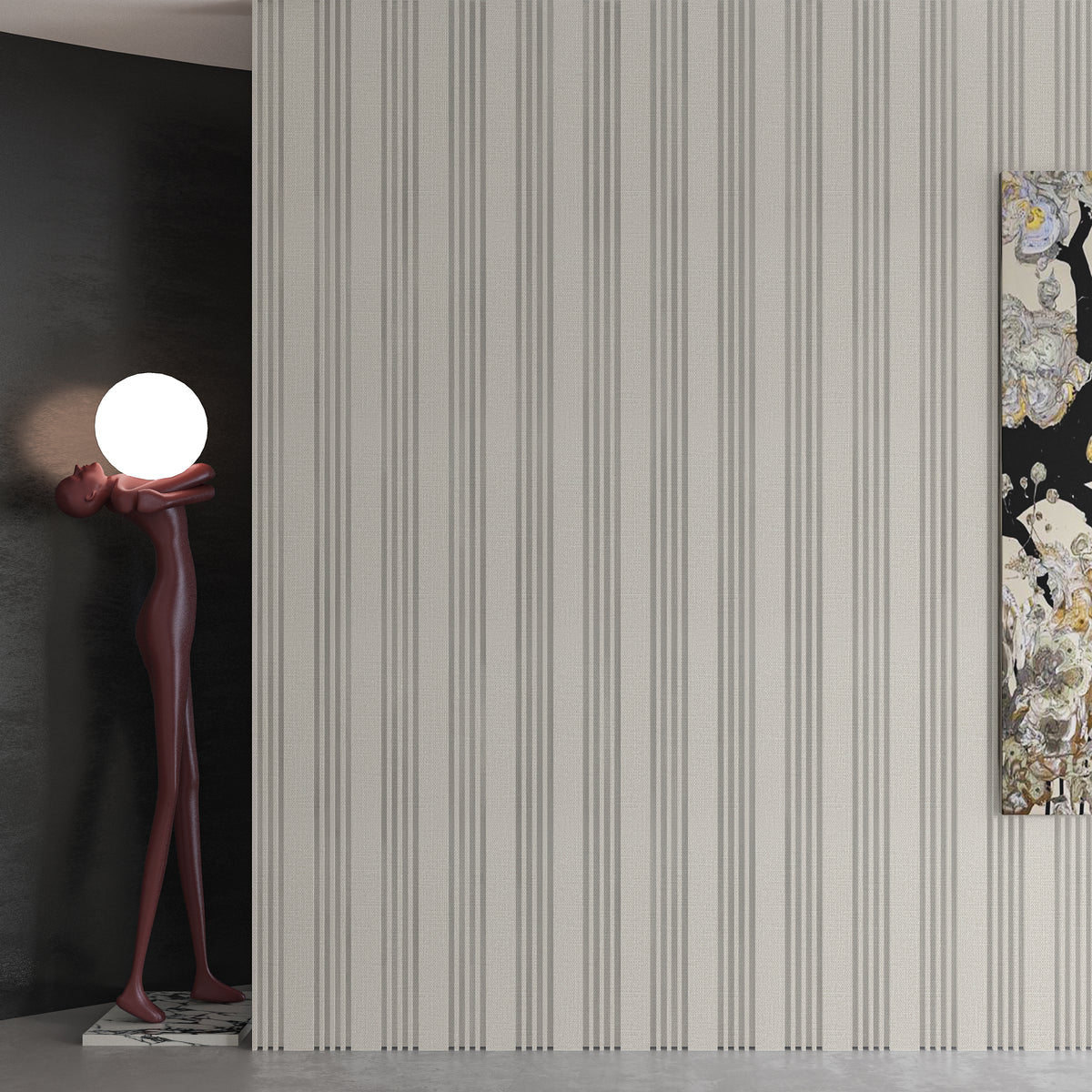 Hepburn Fabric Pattern Dual-Profile Wall Panel