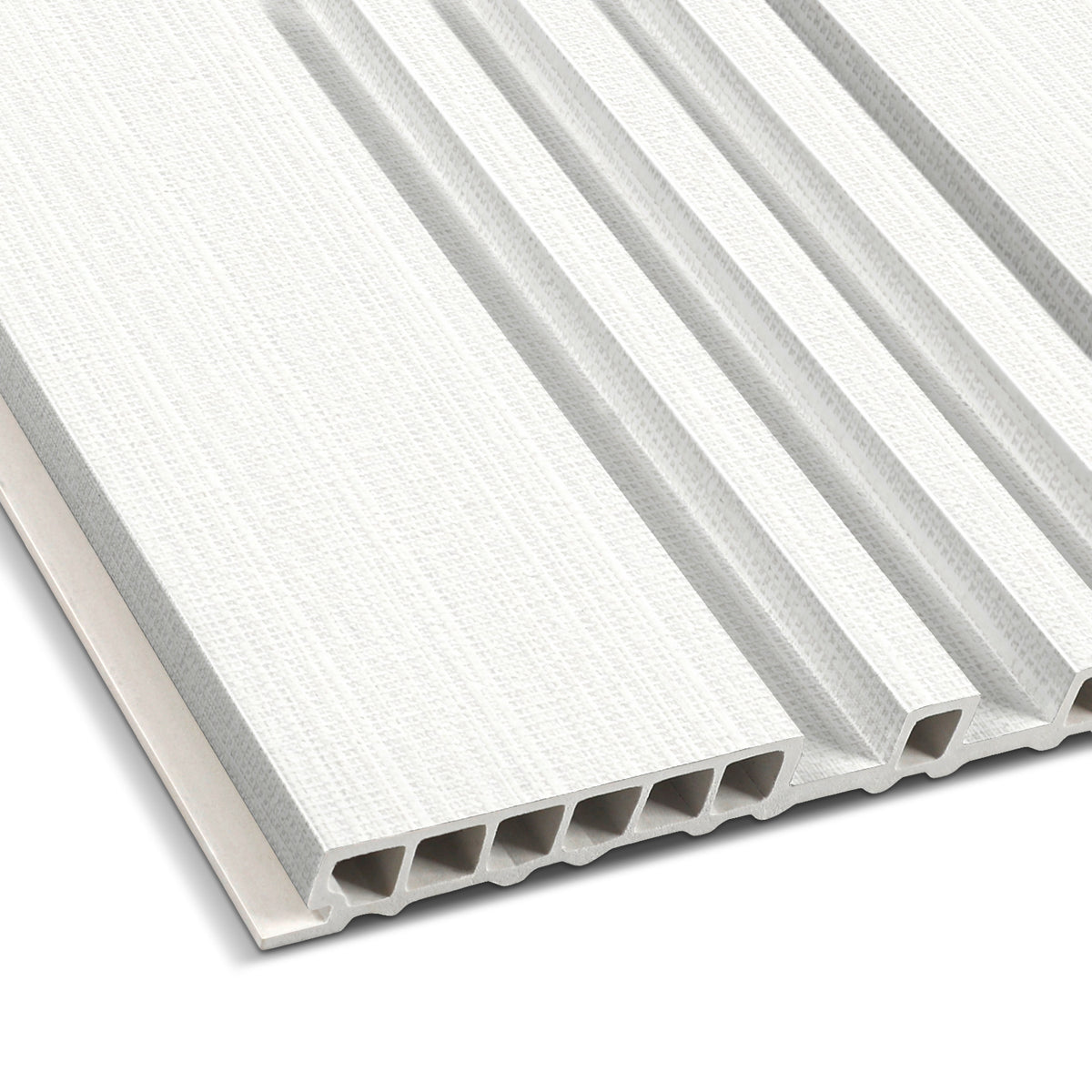 Pure White Memory Dual-Profile Wall Panel