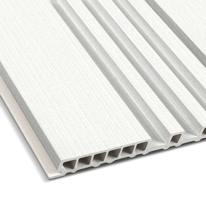 Pure White Memory Dual-Profile Wall Panel