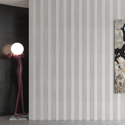 Grey Cloth Texture Dual-Profile Wall Panel