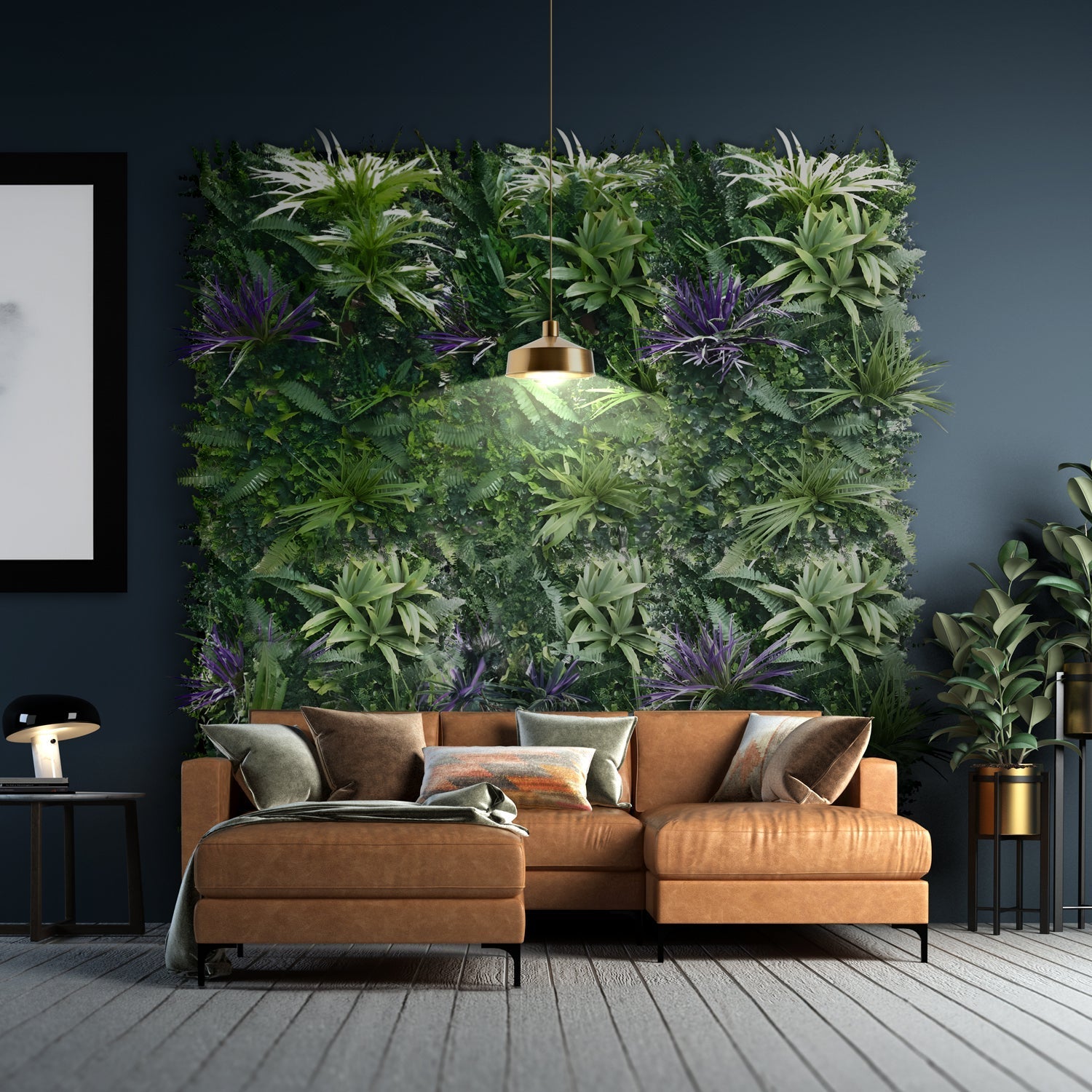 Amethyst Zen Greenery Grass Wall – Landmark Decor
