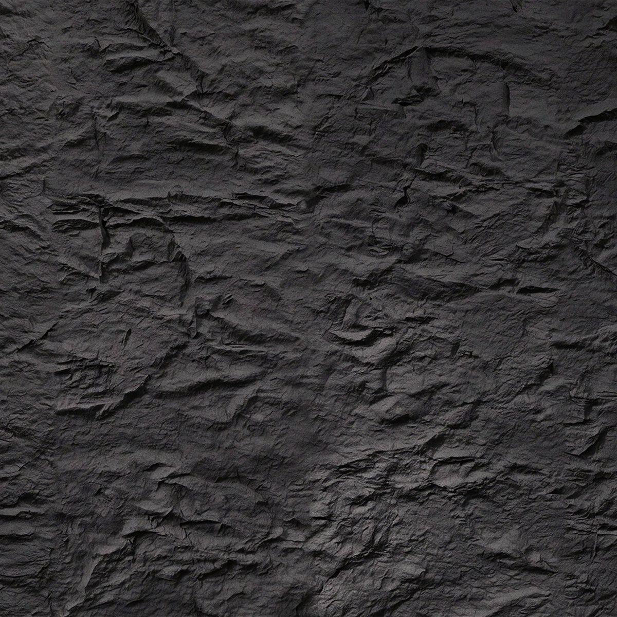 Elegant Black PU Stone Panel