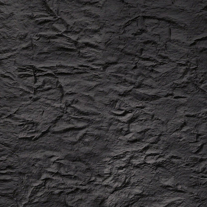 Elegant Black PU Stone Panel