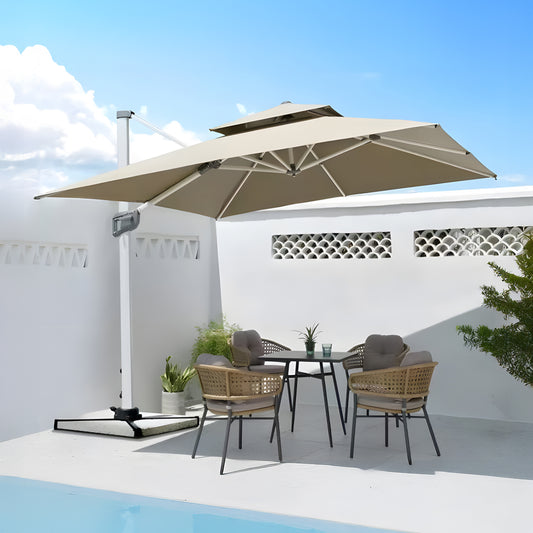 Square 9 Ft Cantilever Umbrella