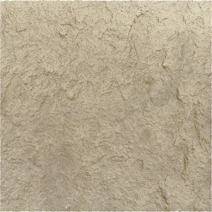The Landmark Decor Star Moon Stone Sheet - Beige features a rough textured surface with uneven patterns and natural color variations, authentically replicating the look of real stone.