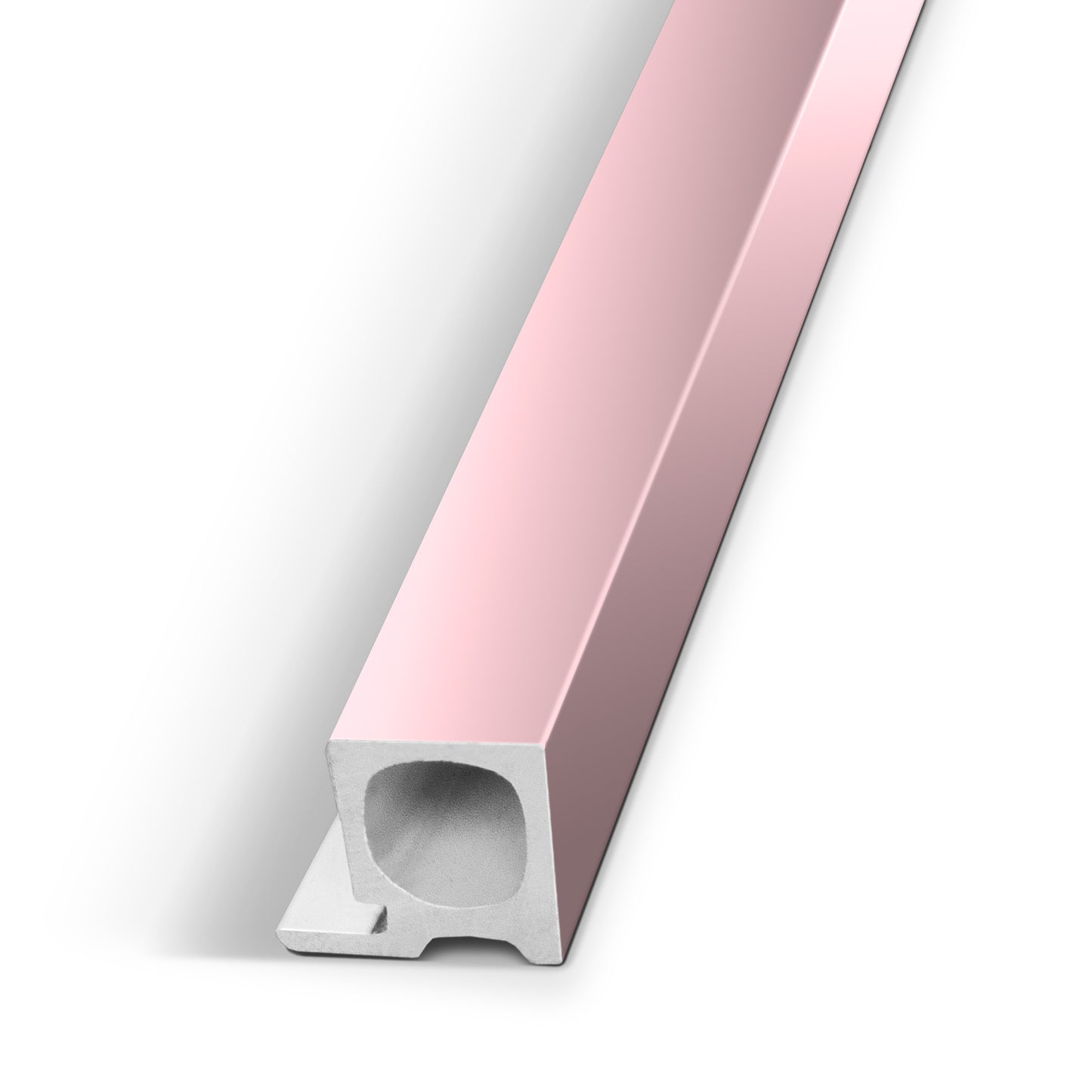 Pink Interior WPC Panel End Piece