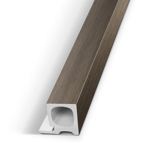 Cassia Wood Texture Interior WPC Panel End Piece