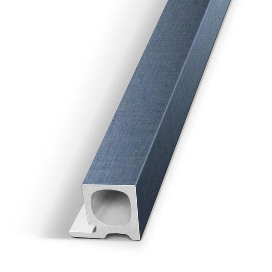 Navy Blue Interior WPC Panel End Piece