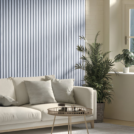 Majestic Mauve WPC Fluted Slat Wall Panel