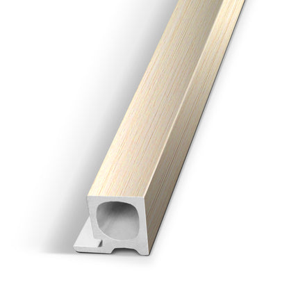 Ebony Gray Interior WPC Panel End Piece