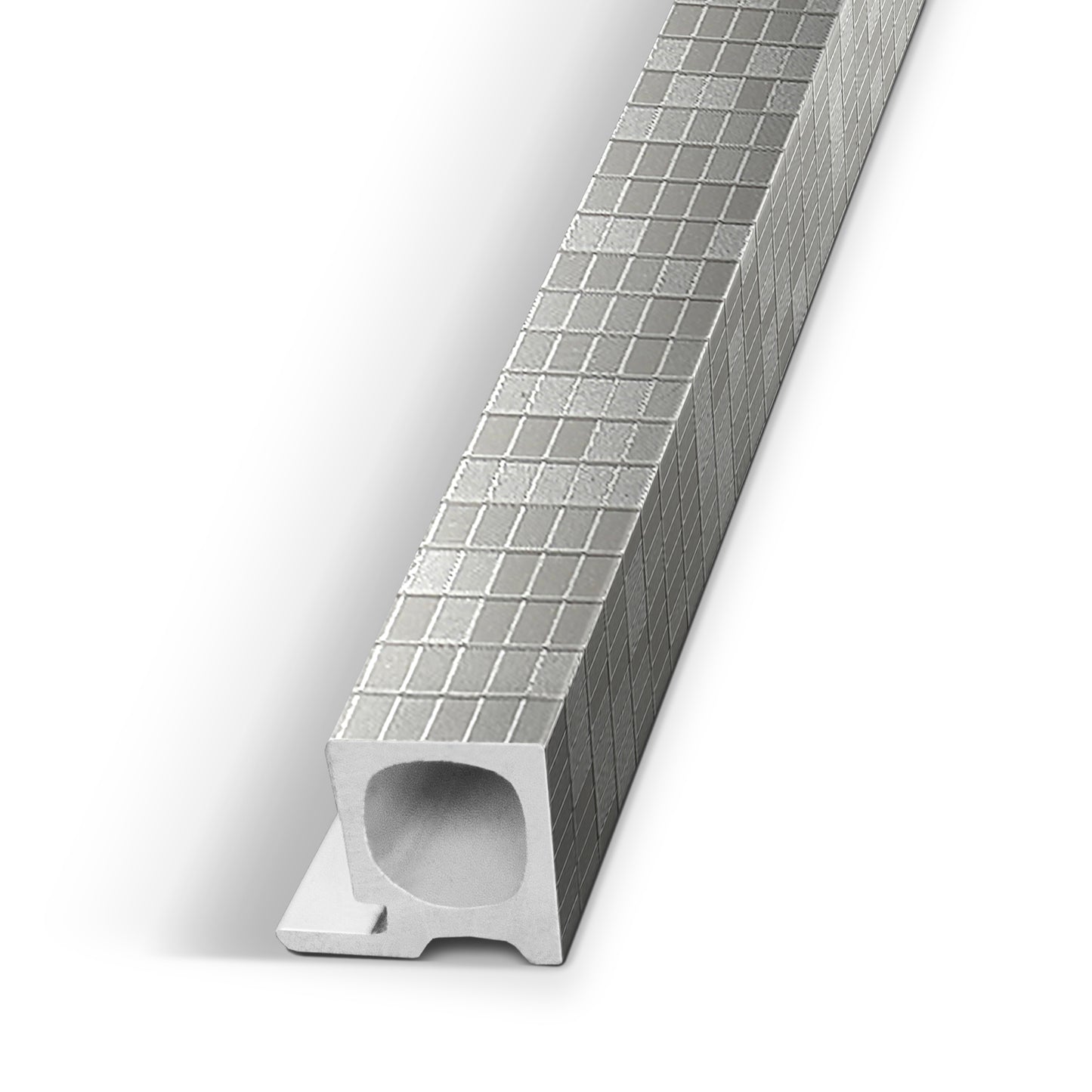 Urban Mist Mosaic Interior WPC Panel End Piece