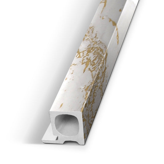 Calacatta Dawn Interior WPC Panel End Piece