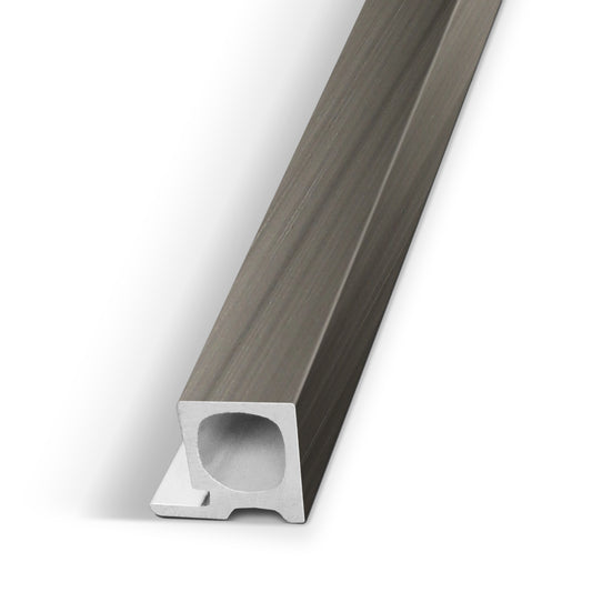 Ebony Chevron Interior WPC Panel End Piece