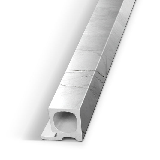 Silver Crest Marble Interior WPC Panel End Piece