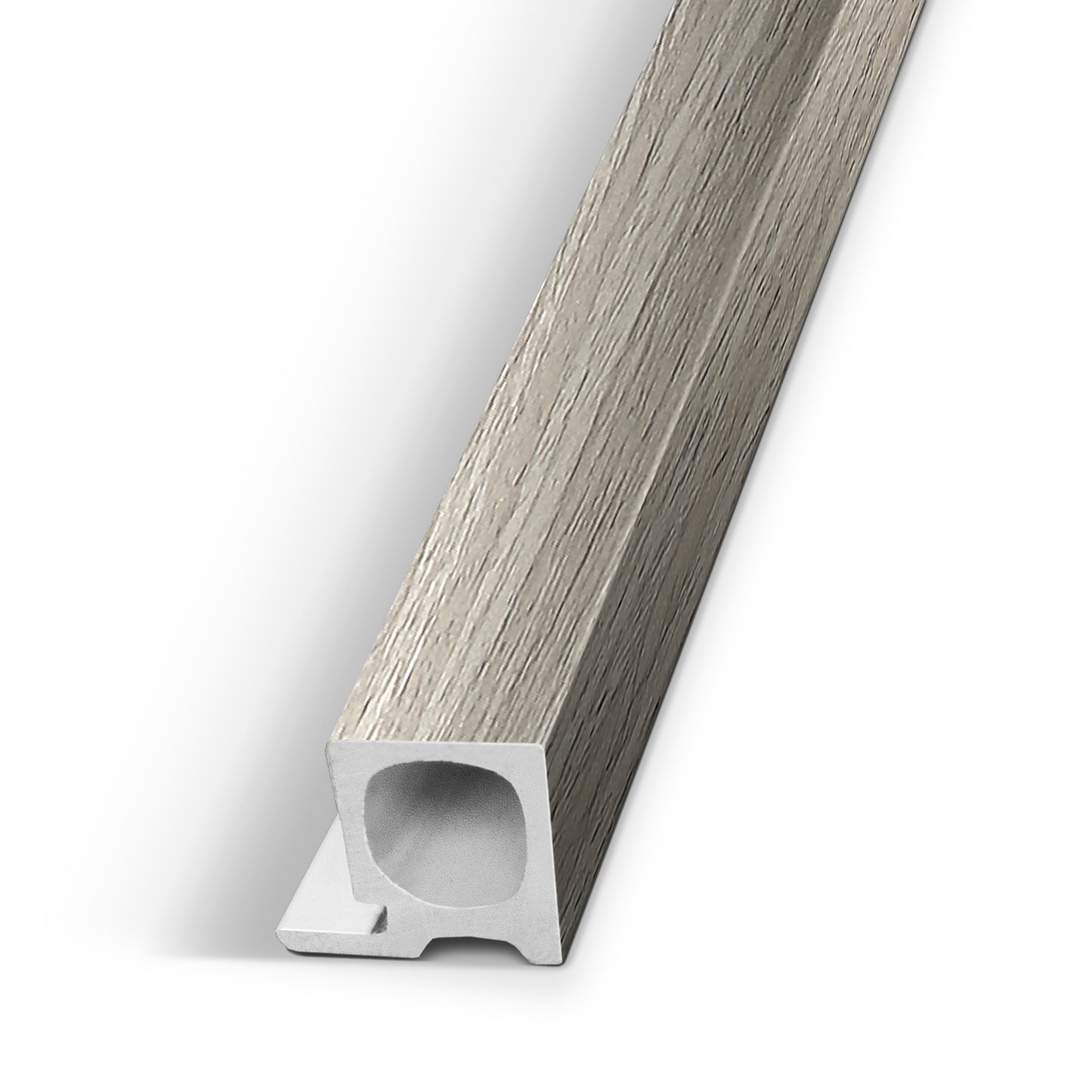 Ashwood Taupe Interior WPC Panel End Piece