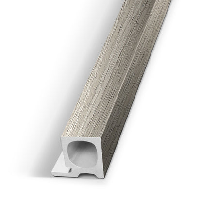 Ashwood Taupe Interior WPC Panel End Piece
