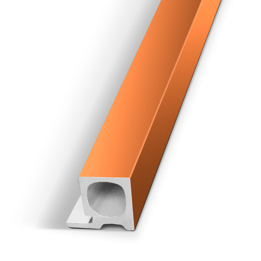 Orange Interior WPC Panel End Piece