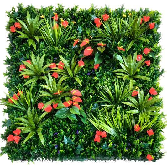 Tropical Floral Wall