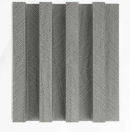 Light Gray WPC Fluted Slat Wall Panel